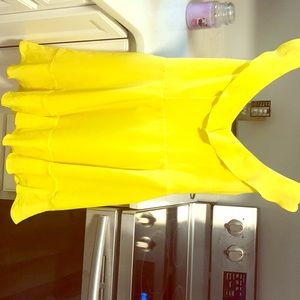 Beautiful yellow ASOS dress